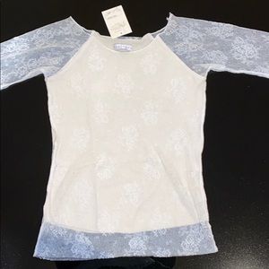 Fitigues long sleeve lace top